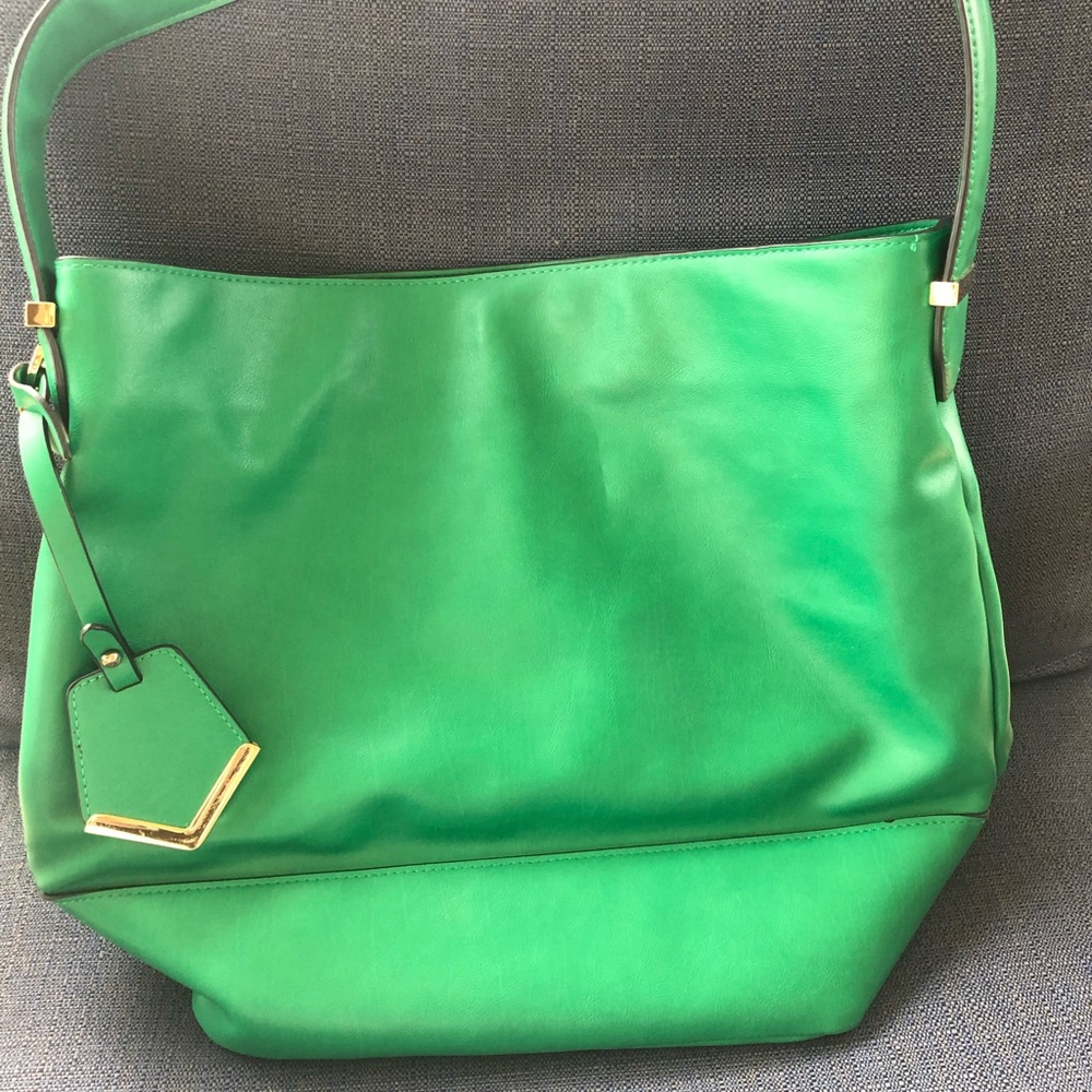 Leather handbag!
